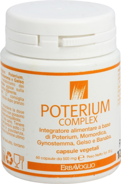 Poterium integratore alimentare (60 capsule) 30g