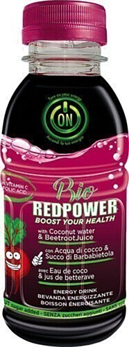 Red power - energetico a base di acqua di cocco e barbabietola 330 ml BIO