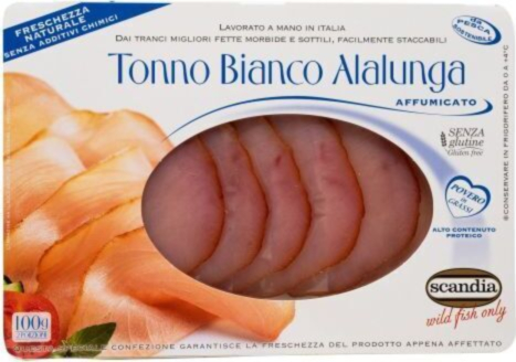 Tonno bianco alalunga affumicato 100 g BIO