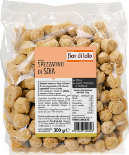 Spezzatino di soia 300 g Testurizzata