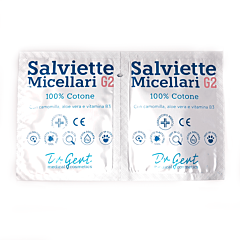 Dr. Gert 20 Salviette micellari monouso 100% Cotone