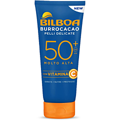 BILBOA BURROCACAO CREMA SOLARE CON  VITAMINA C SPF 50+ ML 180 TUBO
