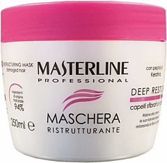 Maschera Riparatrice Intensiva Masterline Deep Restore - Trattamento Capelli Danneggiati - 250 ml