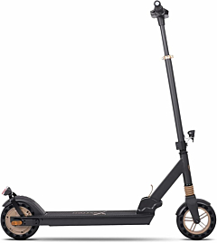 Lancia Ypsilon Monopattino Elettrico Adulti E-Scooter, Motore 250W, Peso 13 kg, con Frecce Direzionali, Nero con dettagli azzurro marine, Ln-mo-210003
