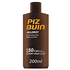 PIZ BUIN LATTE SOLARE ALLERGY SPF 50+ PELLI  SENSIBILI 400 ML
