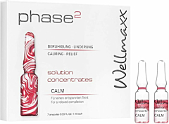 Wellmaxx phase2 solution concentrates CALM 7x1 ml