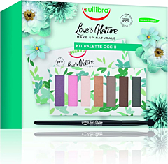 Conf.Equilibra Love's Nature palette occhi 7 ombretti x1.2g + pennello occhi