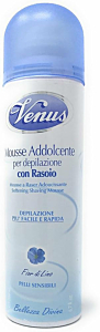 DEPIL. VENUS MOUSSE 200 ML FIORI DI LINO PELLI SENSIBILI