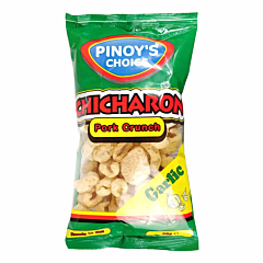 Pinoy's Choice Chicharon - Aglio scricchiolio di maiale, 80 g