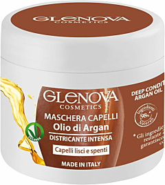 Maschera Capelli Districante Intensa per capelli lisci e spenti con Olio di Argan