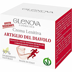 GLENOVA Cosmetics Crema Lenitiva Riscaldante All'artiglio del Diavolo, 125ML Ideale in Caso di tensioni muscolari e Preparazione allo Sport