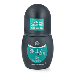 Breeze Men Dry Protection Lufterfrischer Roll-on 48h 0% Alkohol 50ml
