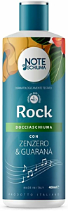 FTG PARAPHARMA NOTE DI SCHIUMA il DOCCIASCHIUMA al PROFUMO MUSICALE (PRODOTTO IN ITALIA) CONFEZIONE 3 PZ (ROCK con ZENZERO & GUARANA'), 1200.0 millilitro