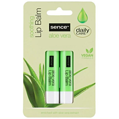 BURROCACAO SENCE BEAUTY LIP BALM DAILY CARE ALOE VERA DUETTO
