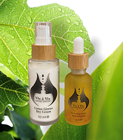 Kit Completo Skincare - Combo Grande: Siero Viso 30ml + Crema Idratante 50ml