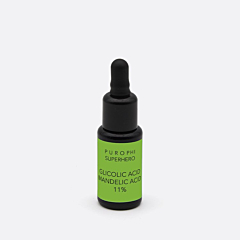 Siero Viso Antietà PUROPHI SUPERHERO con Acidi Glicolico e Mandelico 11% - Flacone da 15ML