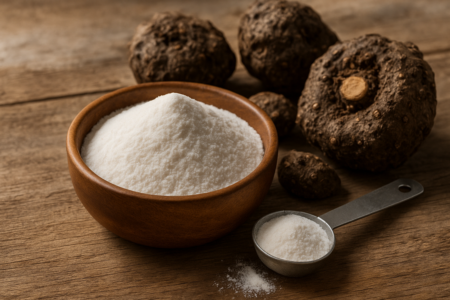 Farina di Konjac (Glucomannano polvere)