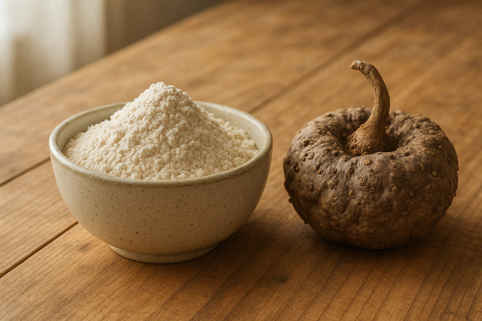 Farina di Konjac (Glucomannano polvere)