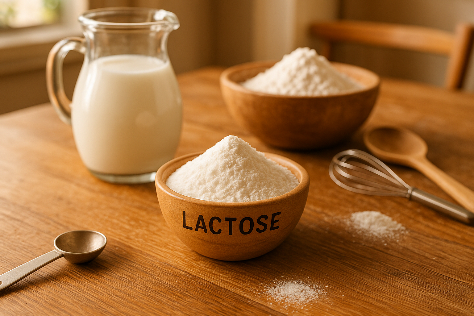 Lattosio in Polvere: Caratteristiche e Usi in Cucina