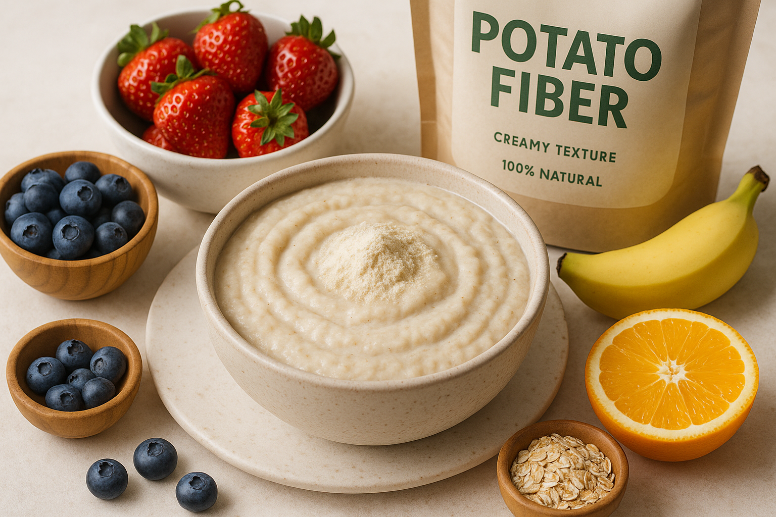 Fibra di Patate: Guida Pratica all'Uso e Benefici in Cucina