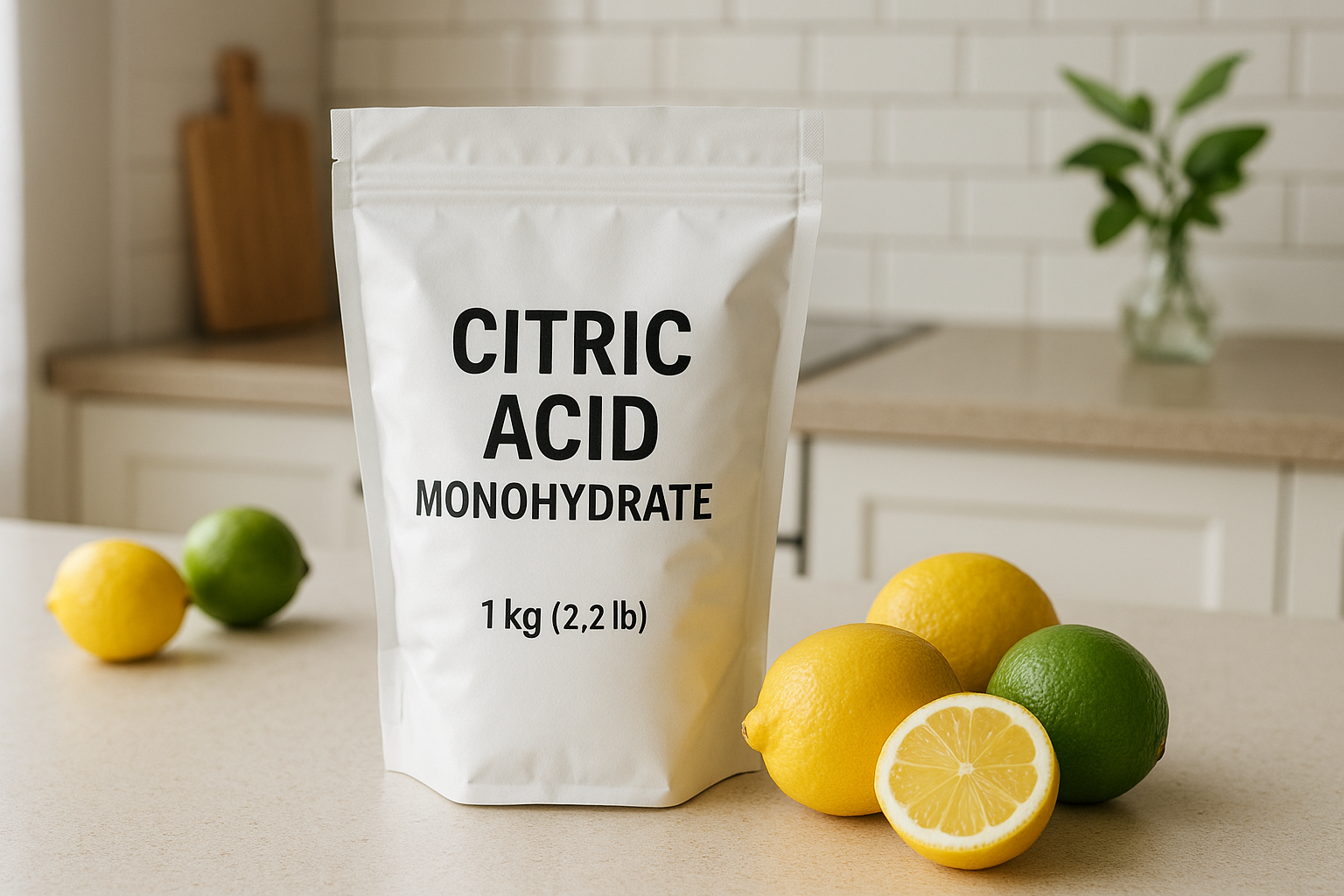 Acido Citrico Monoidrato: A Cosa Serve e Come Utilizzarlo