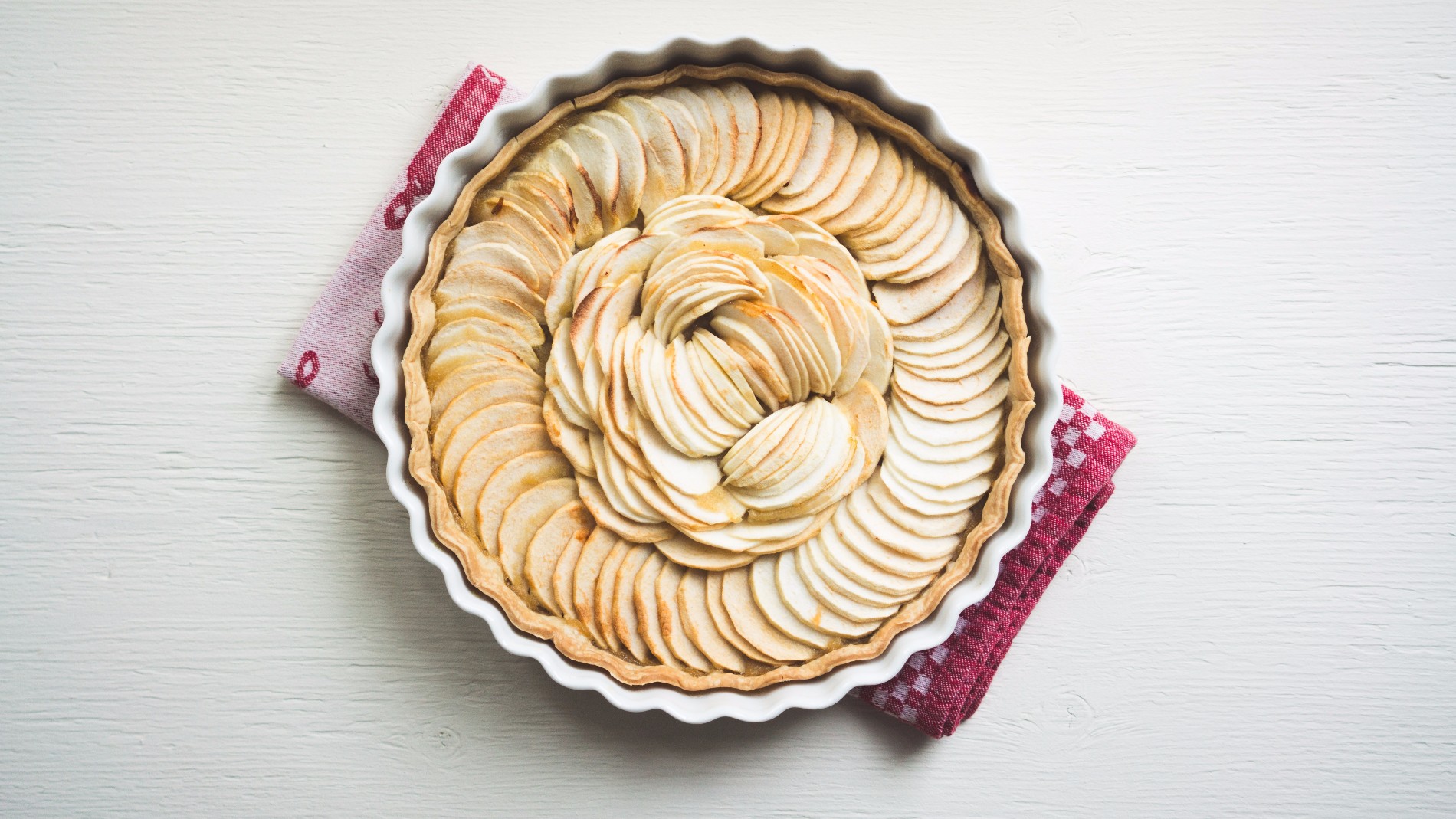 Ricetta della torta di mele light