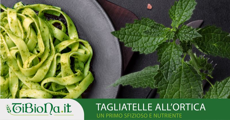 Tagliatelle verdi all'ortica