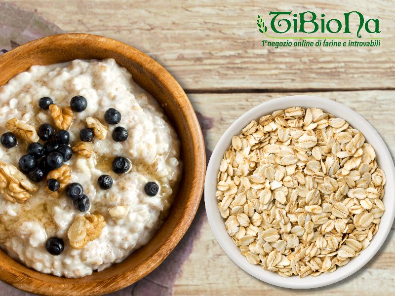Il porridge di avena, un cibo proteico eccellente