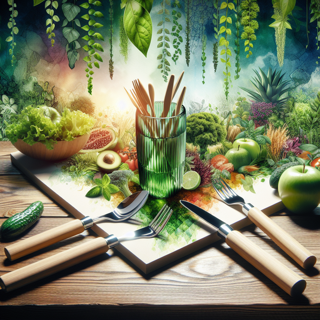 Certo! Ecco alcune idee per il titolo di un articolo sul tema cucina green: