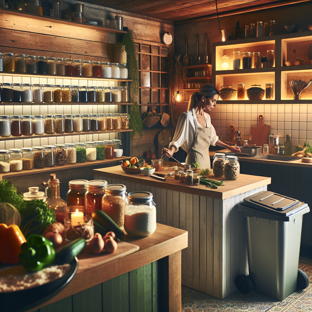 Ecco alcuni suggerimenti per il titolo di un articolo sulla cucina a zero sprechi: