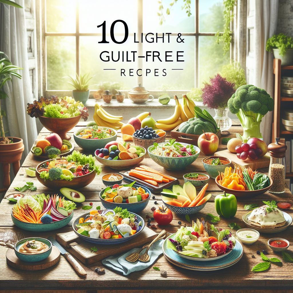 10 Ricette Light per Gustare Senza Rimorsi