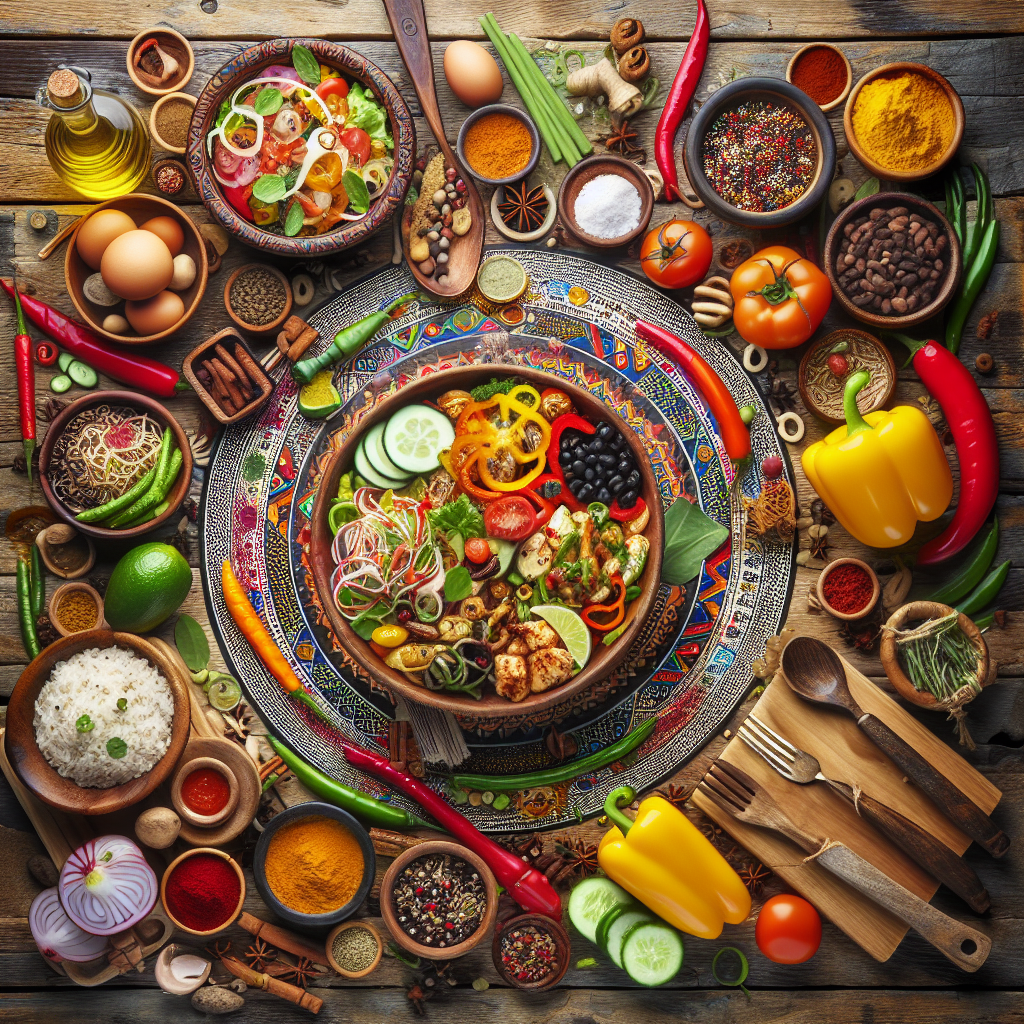 Esplorando il Gusto: Ricette di Cucina Etnica Salutare da Provare