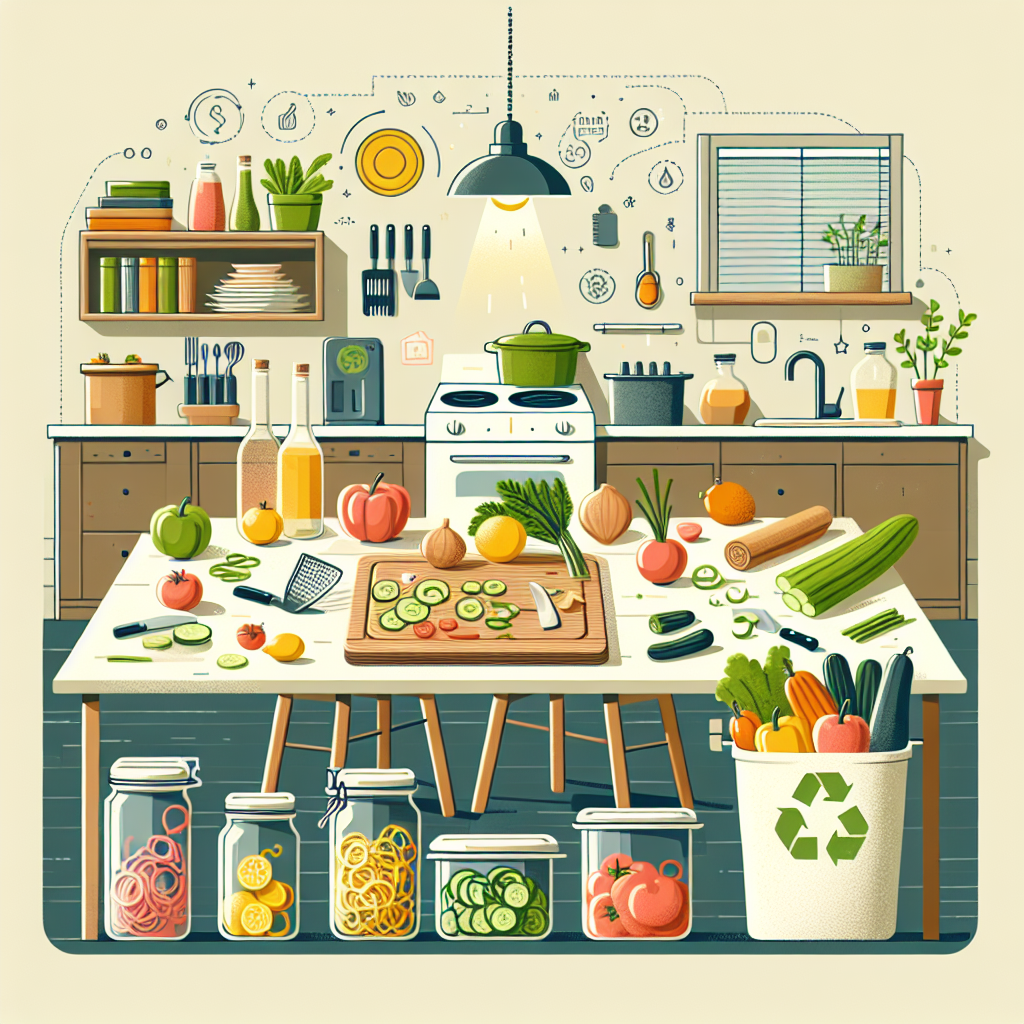 Cucina Sostenibile: Ricette e Idee per Ridurre gli Sprechi